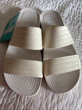 Reef White Sandals for Women